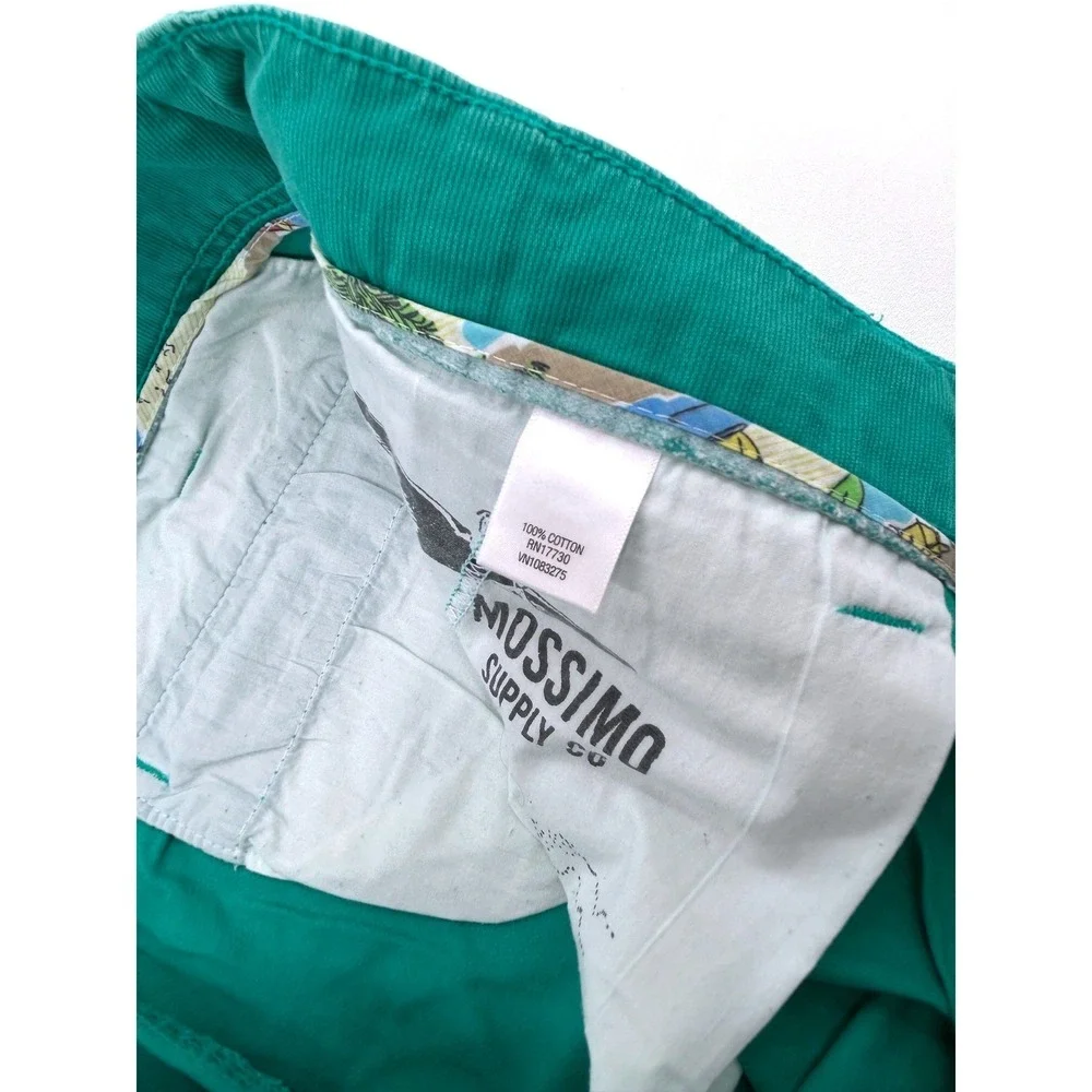 Mossimo Supply Co Cut-Off Raw Hem‎ Slim Straight Short Mens 40 Green Lot of 2